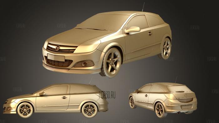Opel stl model for CNC
